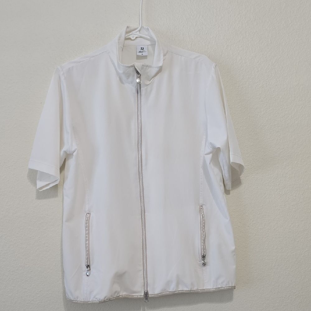 Daily Sports White Short Sleeve Jacket XL